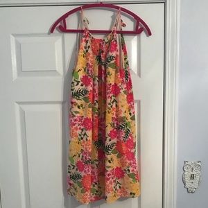Floral swing dress